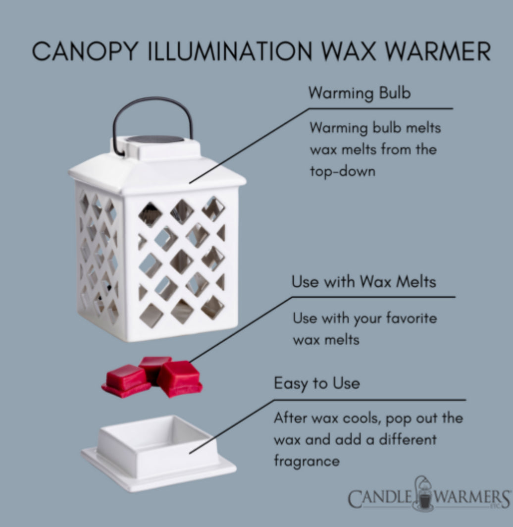 Large counter top wax-melt warmer