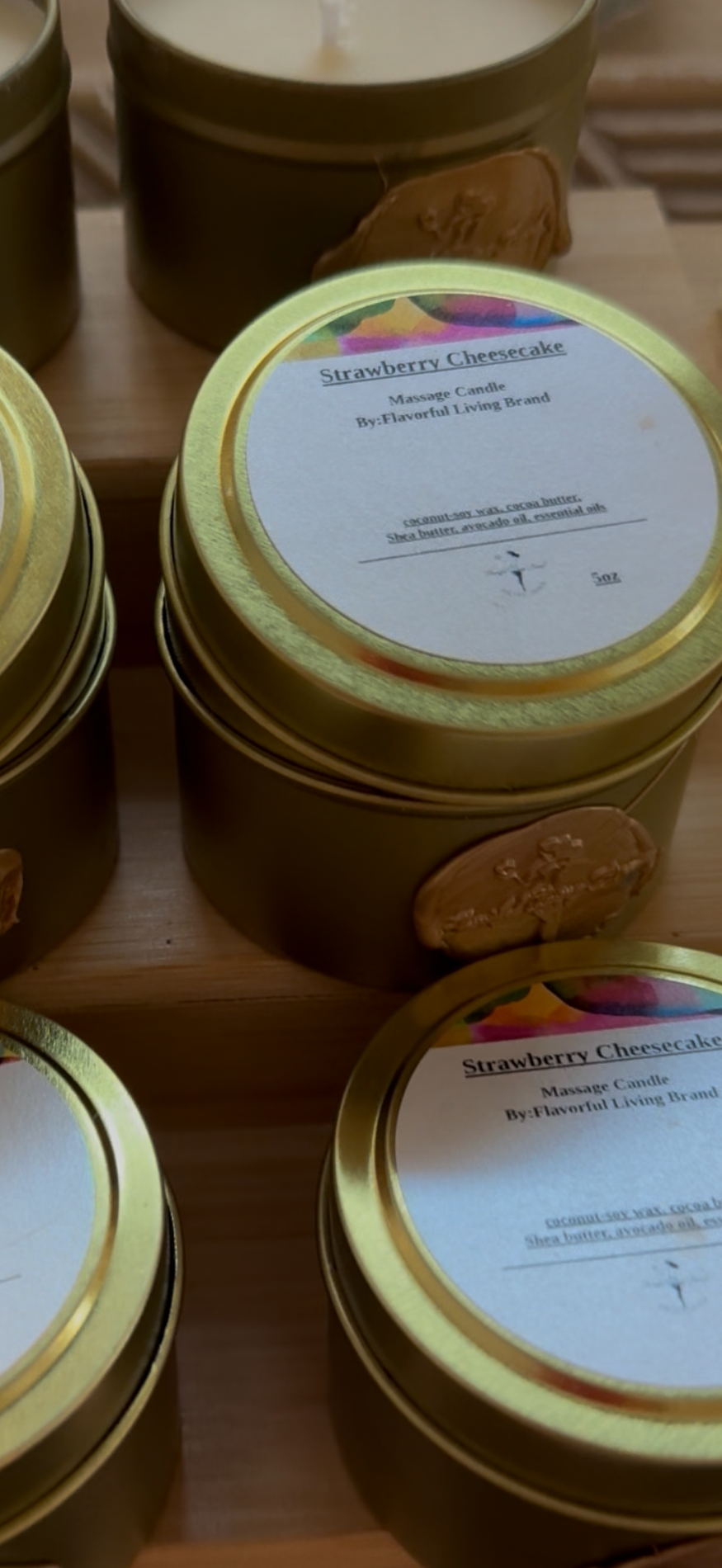 Flavorful Massage Candles (Flavorful Spa Essentials)