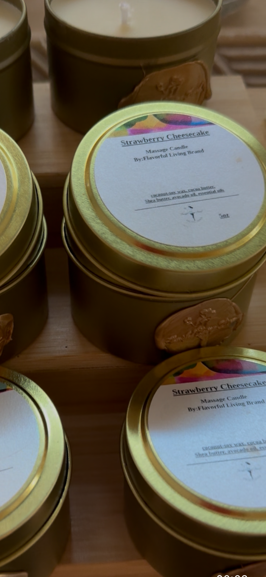 Flavorful Massage Candles (Flavorful Spa Essentials)